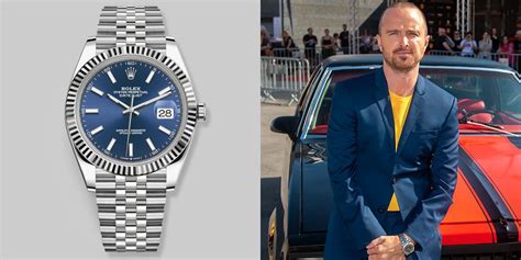 aaron paul rolex datejust|Aaron Paul’s Rolex is the real deal .